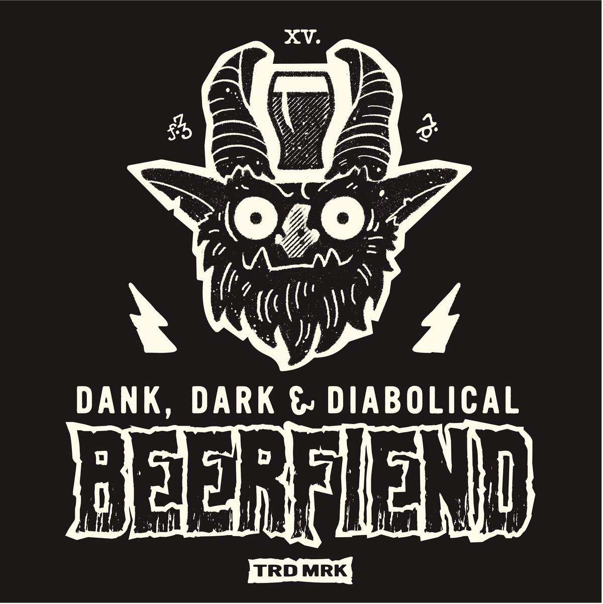 DEMON'S HEAD BEERFIEND TEE/ Dark, Dark, Diabolical Shirt