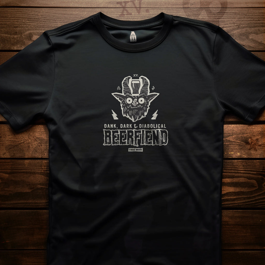 DEMON'S HEAD BEERFIEND TEE/ Dark, Dark, Diabolical Shirt