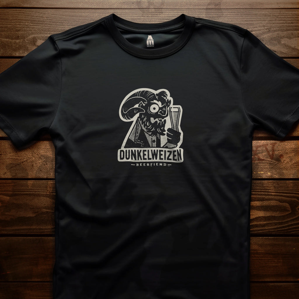 Dunkelweizen Beerfiend T-Shirt | Retro beer lover tee