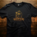 “Live Deliciously” Gold Demoness T-Shirt | Beerfiend  Graphic Tee