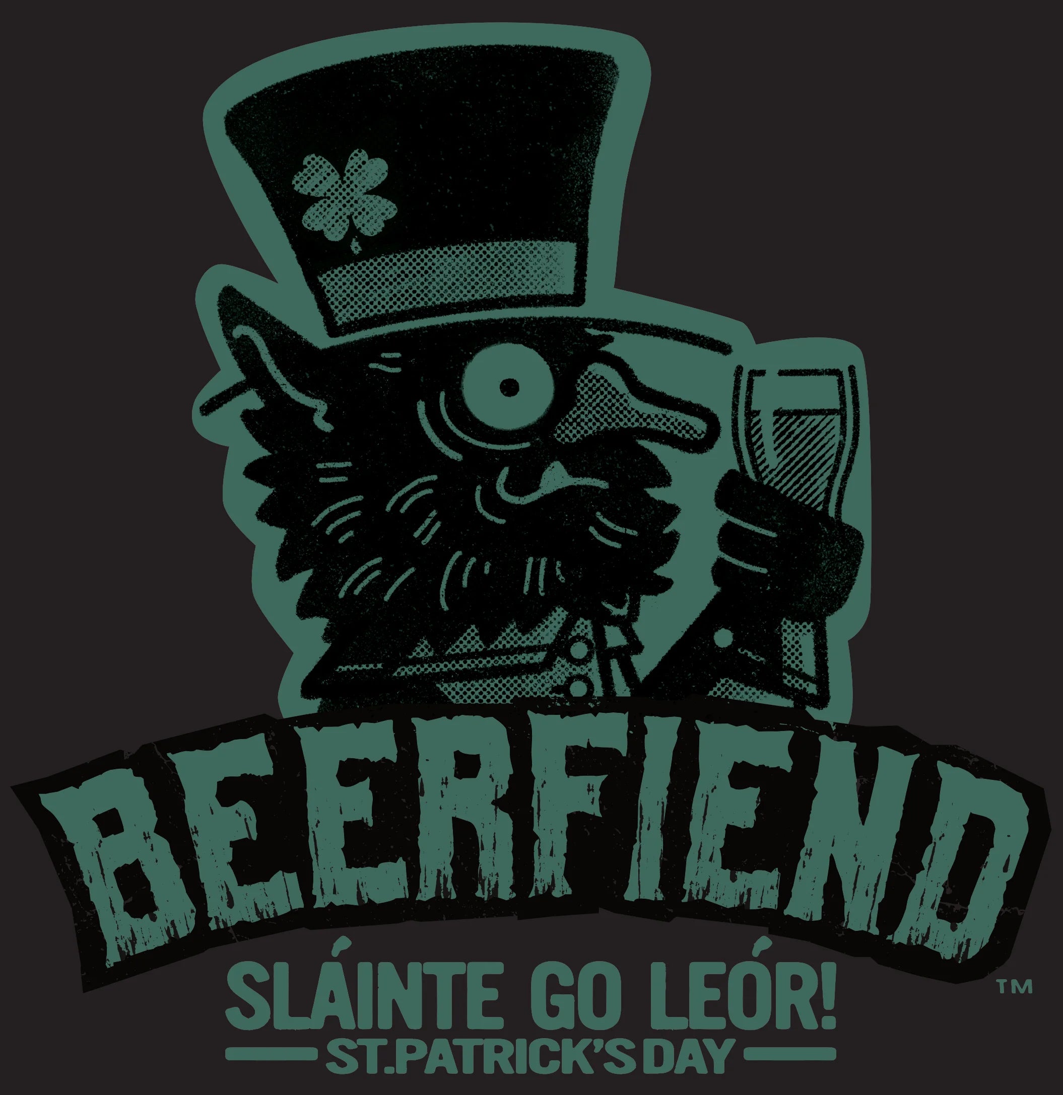 Beerfiend “Sláinte Go Leor” St. Patrick’s Day T-Shirt | Pub Fiend tee