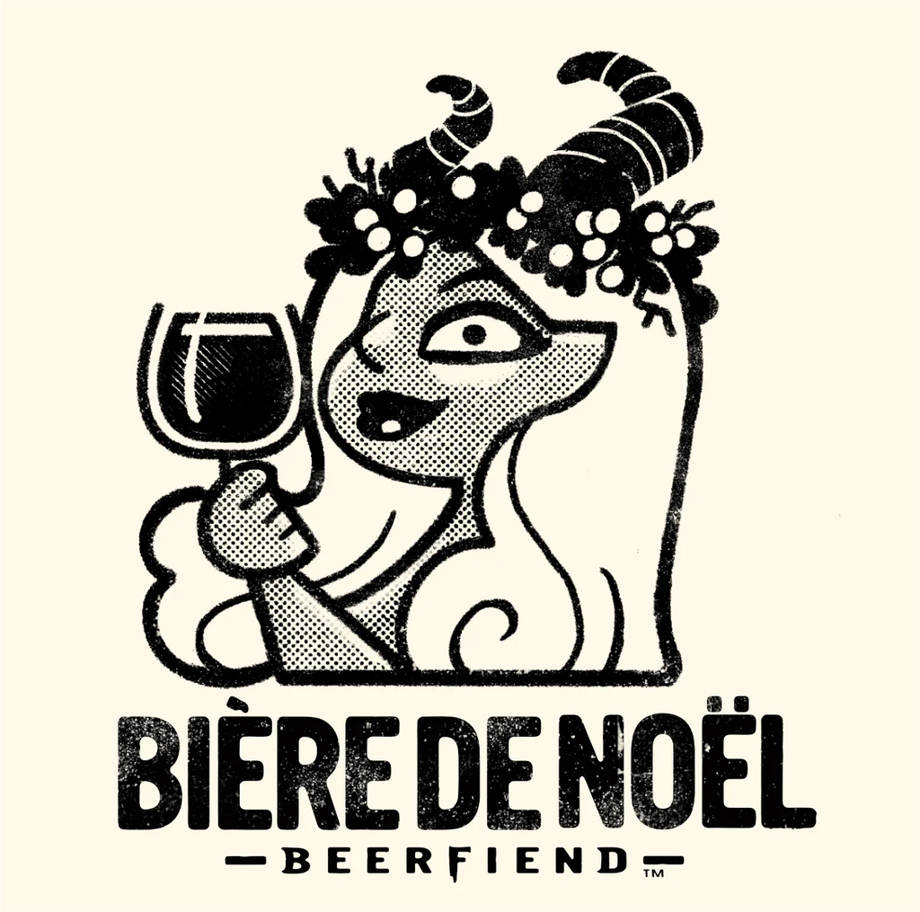 Biere de Noel Demon T-shirt | Beerfiend Holiday Ale graphic tee