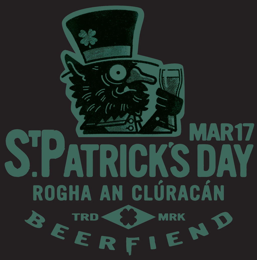 St.Patricks Day Cluracan Beerfiend t-shirt | Irish folklore brewery tee