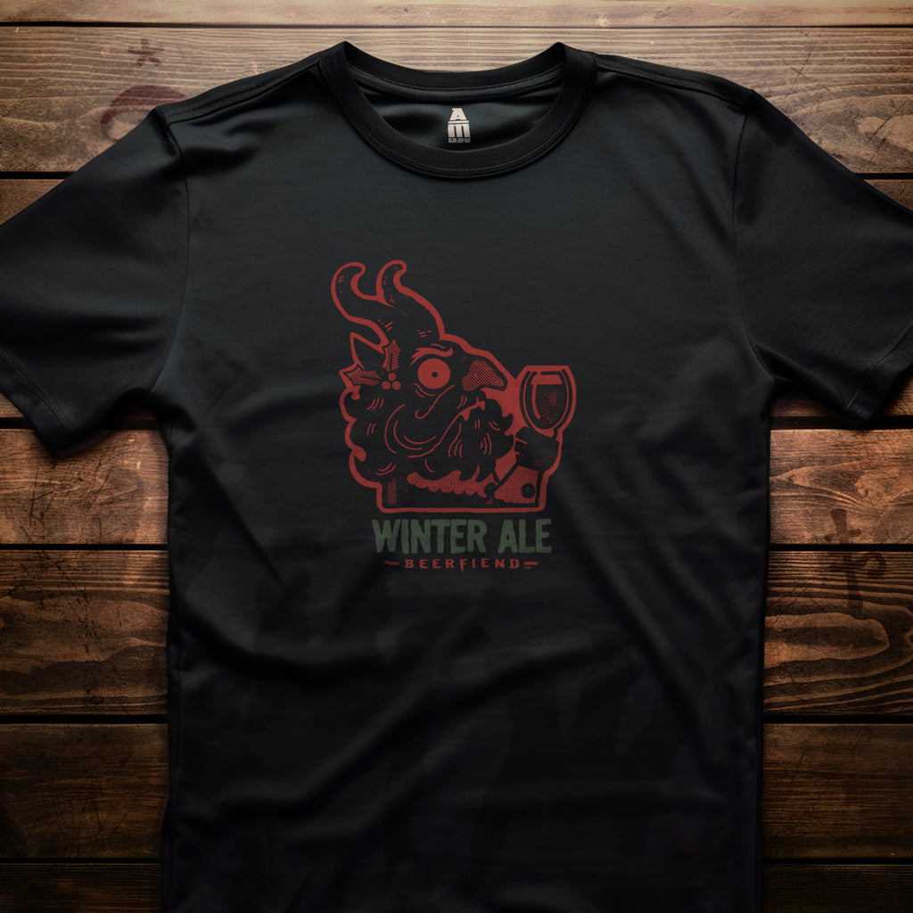 Krampus "Winter Ale" Beerfiend Tee | Seasonal Craft Beer T-Shirt