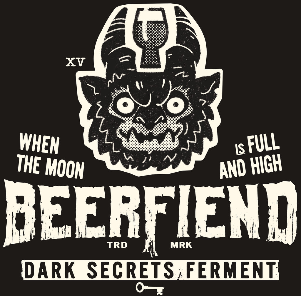 DEMON'S HEAD Beerfiend Tee | Dark Secrets Ferment shirt