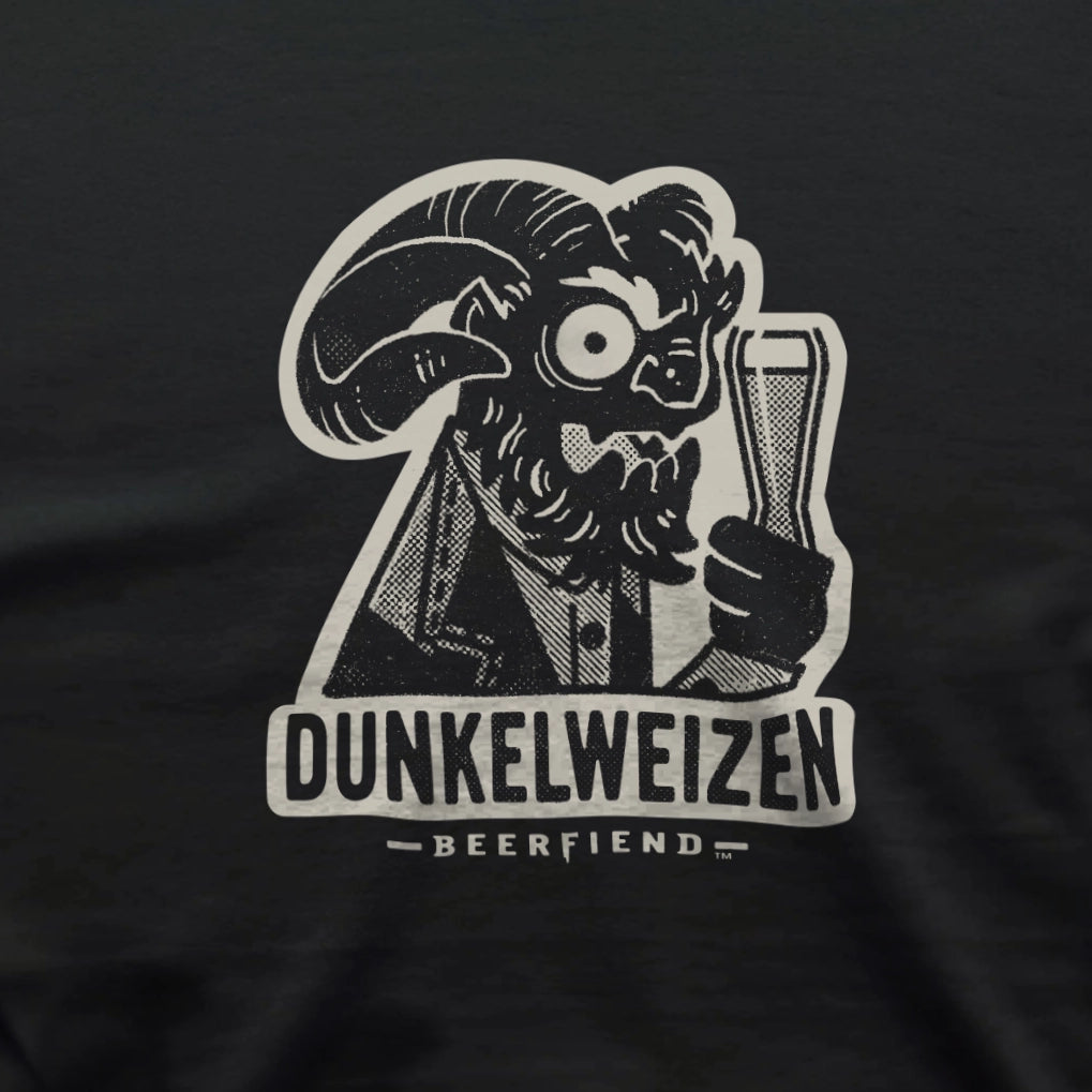 Dunkelweizen Beerfiend T-Shirt | Retro beer lover tee