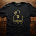 Beerfiend “Growler Series – Golden Winged Fiend” Tee | 66.6 fl oz of Mischief