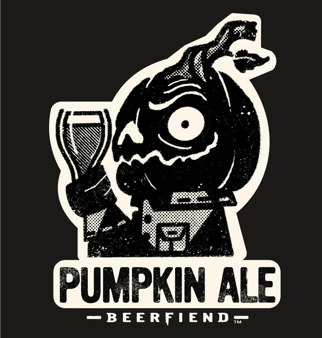 Pumpkin Ale Jack'O'Lantern T-shirt | Beerfiend Halloween themed graphic Tee